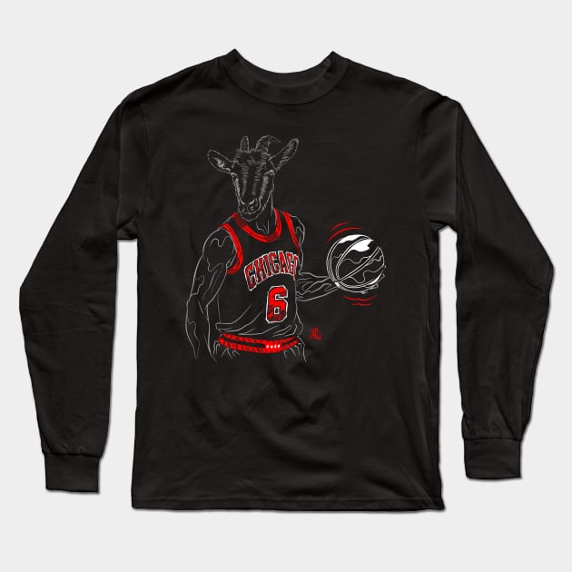 Caruso the GOAT Long Sleeve T-Shirt by salohman